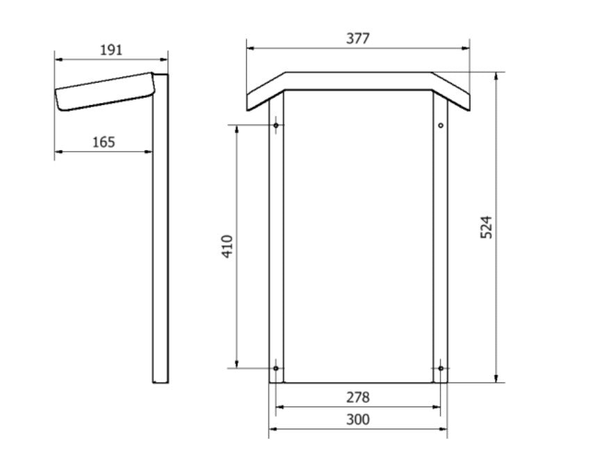 Next Green Wallplate, taustalevy latausasemille